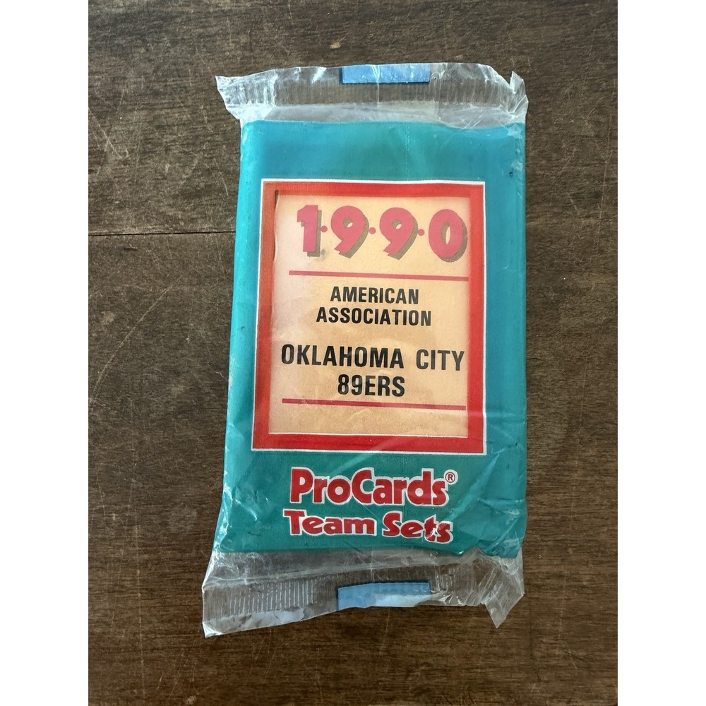 1990 ProCards Oklahoma City 89ers Team Set Sealed Juan Gonzalez Dean Palmer AAA